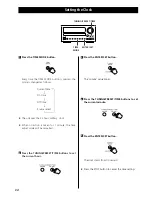 Предварительный просмотр 34 страницы Teac CR-H250 Owner'S Manual