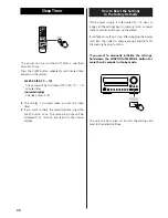 Предварительный просмотр 36 страницы Teac CR-H250 Owner'S Manual