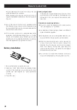 Preview for 20 page of Teac CR-H257i Owner'S Manual