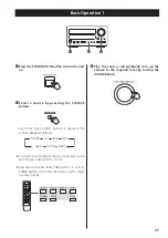 Preview for 21 page of Teac CR-H257i Owner'S Manual