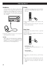 Preview for 22 page of Teac CR-H257i Owner'S Manual