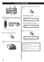 Preview for 28 page of Teac CR-H257i Owner'S Manual