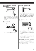 Preview for 29 page of Teac CR-H257i Owner'S Manual