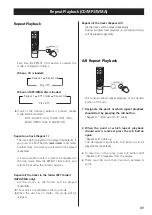 Preview for 31 page of Teac CR-H257i Owner'S Manual