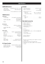 Preview for 54 page of Teac CR-H257i Owner'S Manual