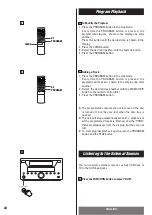 Preview for 34 page of Teac CR-L600 Owner'S Manual