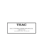 Preview for 15 page of Teac CRX313i User Manual