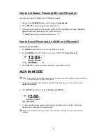 Preview for 14 page of Teac CRX45iP User Manual