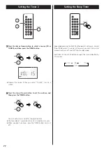 Preview for 22 page of Teac CS-X8 Owner'S Manual