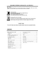 Preview for 4 page of Teac CT-F5170 Owner'S Manual