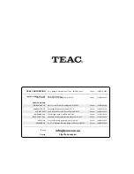 Preview for 15 page of Teac CT-F5170 Owner'S Manual