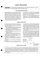 Preview for 3 page of Teac CT-M215 Service Manual