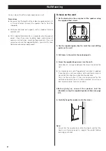 Предварительный просмотр 8 страницы Teac CX-200iDAB Owner'S Manual