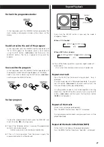 Предварительный просмотр 21 страницы Teac CX-200iDAB Owner'S Manual