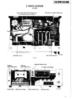 Preview for 3 page of Teac CX-270 Service Manual