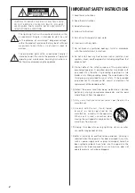 Preview for 2 page of Teac CX-400iDAB Owner'S Manual