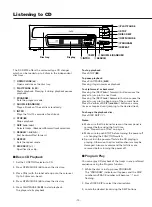 Preview for 10 page of Teac DC-D2700 Owner'S Manual