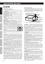 Предварительный просмотр 2 страницы Teac DC-D6800 Owner'S Manual