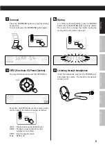 Предварительный просмотр 9 страницы Teac DC-D6800 Owner'S Manual