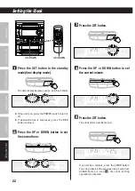 Предварительный просмотр 22 страницы Teac DC-D6800 Owner'S Manual