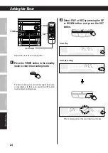 Предварительный просмотр 24 страницы Teac DC-D6800 Owner'S Manual