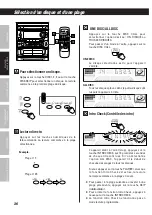 Предварительный просмотр 36 страницы Teac DC-D6800 Owner'S Manual