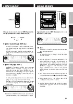 Предварительный просмотр 37 страницы Teac DC-D6800 Owner'S Manual