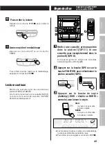 Предварительный просмотр 43 страницы Teac DC-D6800 Owner'S Manual