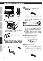 Предварительный просмотр 44 страницы Teac DC-D6800 Owner'S Manual