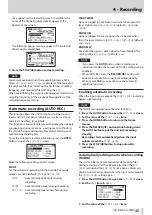 Предварительный просмотр 35 страницы Teac DR-100MKII Owner'S Manual