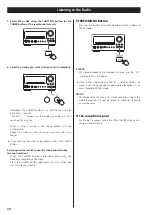 Предварительный просмотр 38 страницы Teac DR-H300p Owner'S Manual