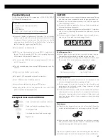 Предварительный просмотр 7 страницы Teac DR H338i Owner'S Manual