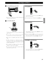 Предварительный просмотр 23 страницы Teac DR H338i Owner'S Manual