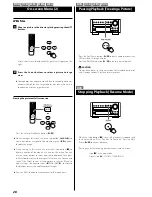 Предварительный просмотр 28 страницы Teac DR H338i Owner'S Manual