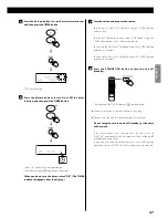 Предварительный просмотр 47 страницы Teac DR H338i Owner'S Manual