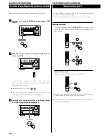 Предварительный просмотр 74 страницы Teac DR H338i Owner'S Manual