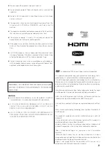 Preview for 3 page of Teac DR-H358i Owner'S Manual