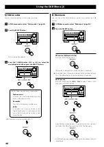 Preview for 46 page of Teac DR-H358i Owner'S Manual