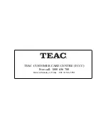 Предварительный просмотр 33 страницы Teac DRHN200 User Manual