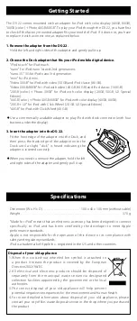 Preview for 2 page of Teac DS-22 Owner'S Manual