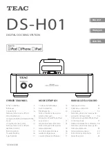 Preview for 1 page of Teac DS-H01 Owner'S Manual