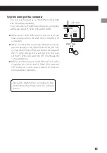 Preview for 15 page of Teac DS-H01 Owner'S Manual