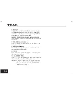 Предварительный просмотр 33 страницы Teac DV-2170 Owner'S Manual