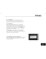 Предварительный просмотр 44 страницы Teac DV-2170 Owner'S Manual