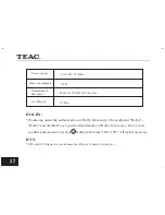 Предварительный просмотр 51 страницы Teac DV-2170 Owner'S Manual