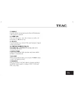 Предварительный просмотр 34 страницы Teac DV-2190K Owner'S Manual