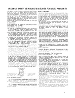 Предварительный просмотр 2 страницы Teac DV-4000 Service Manual