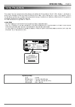 Предварительный просмотр 5 страницы Teac DV-H500 Owner'S Manual