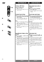 Предварительный просмотр 18 страницы Teac DV-H550 Owner'S Manual