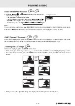 Предварительный просмотр 17 страницы Teac DV-P100 Instruction